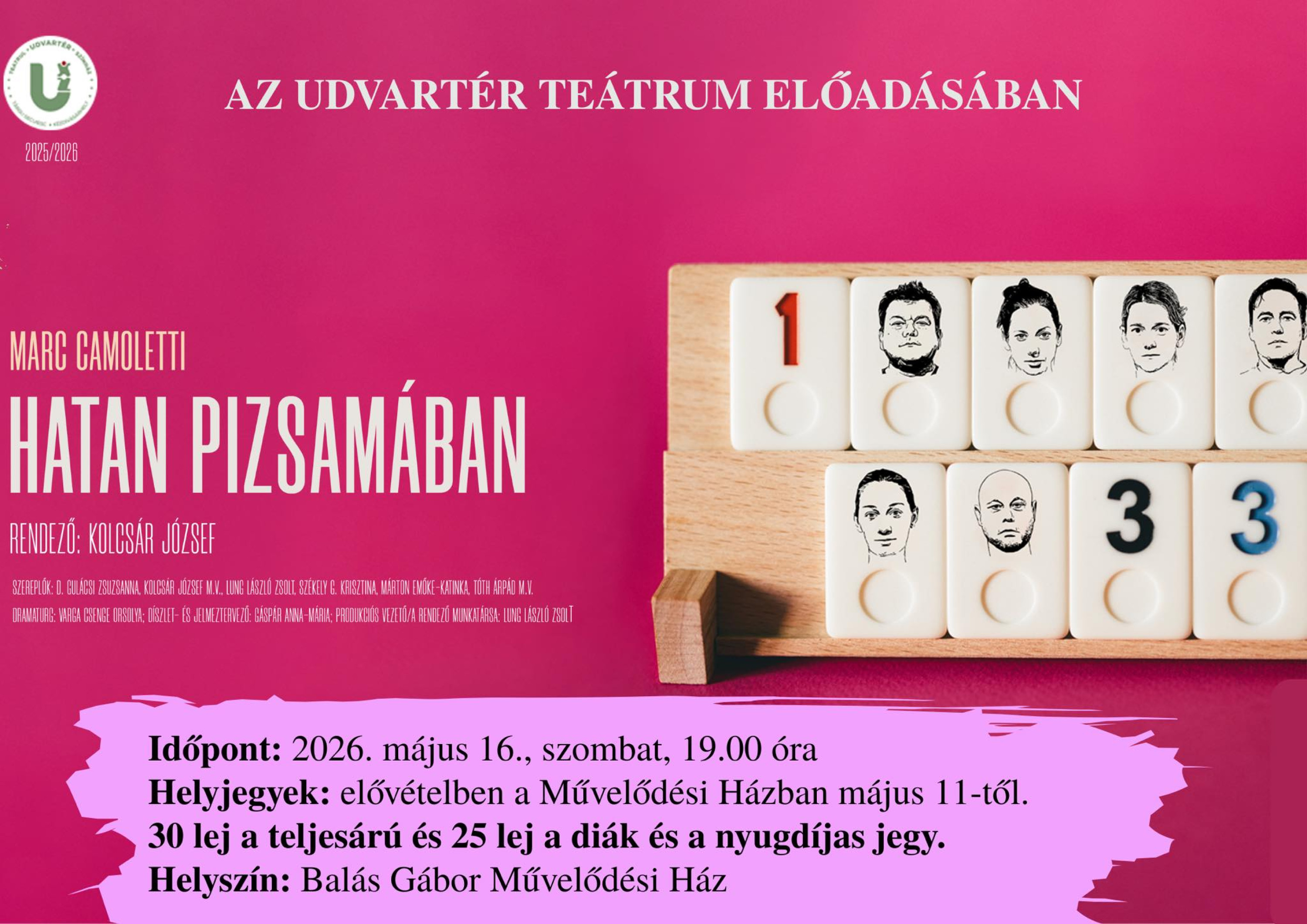 Hatan pizsamában - színházi előadás
