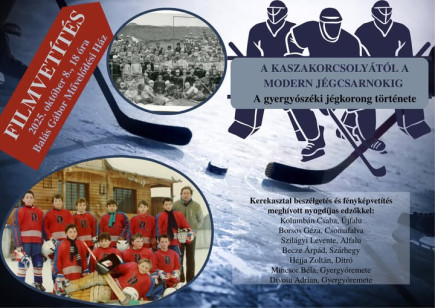 Filmvetítés - A gyergyószéki jégkorong története