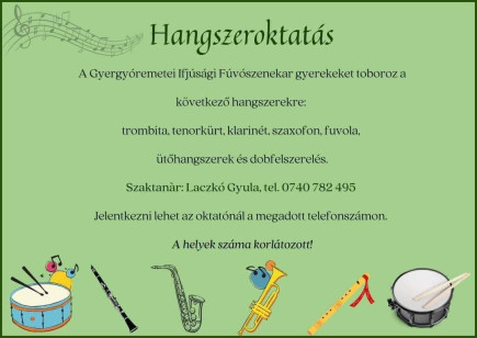 A Gyergyóremetei Ifjúsági Fúvószenekar felhívása